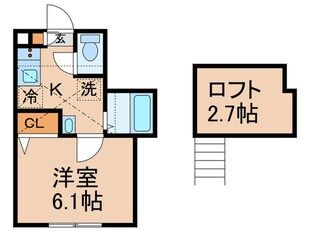 グランクオール明大前の物件間取画像